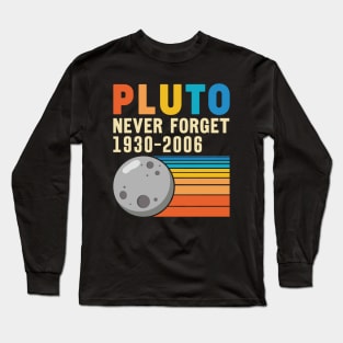 Pluto Never Forget Long Sleeve T-Shirt